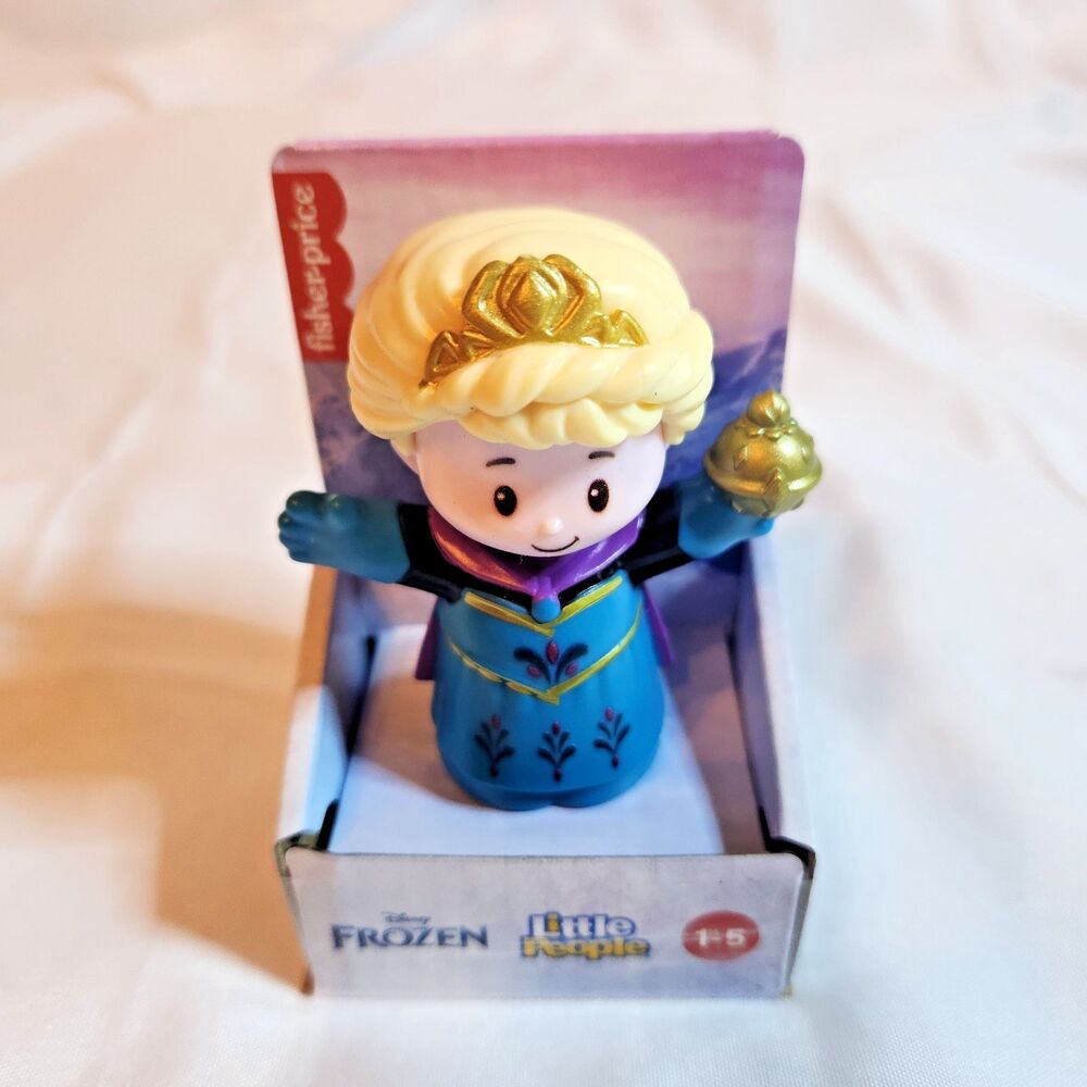 Fisher Price Little People Disney Frozen Elsa JFH51 JFF69 NIB Figure